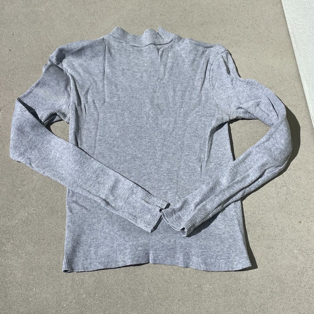 Light grey, Brandy Melville, long sleeve turtleneck